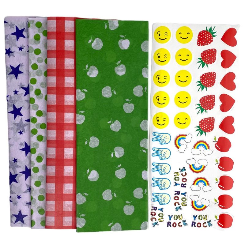 Sandwich Paper Wraps Stars