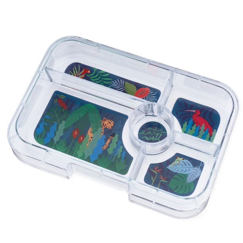 Tapas 5 Compartment Trays Jungle
