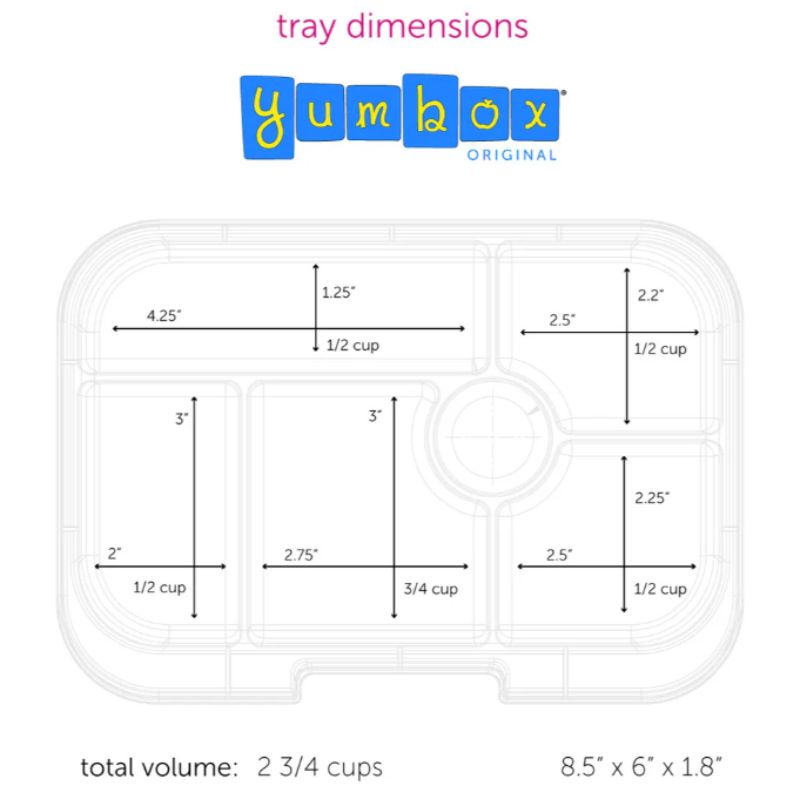 Boîte Bento Originale 6 Compartiments