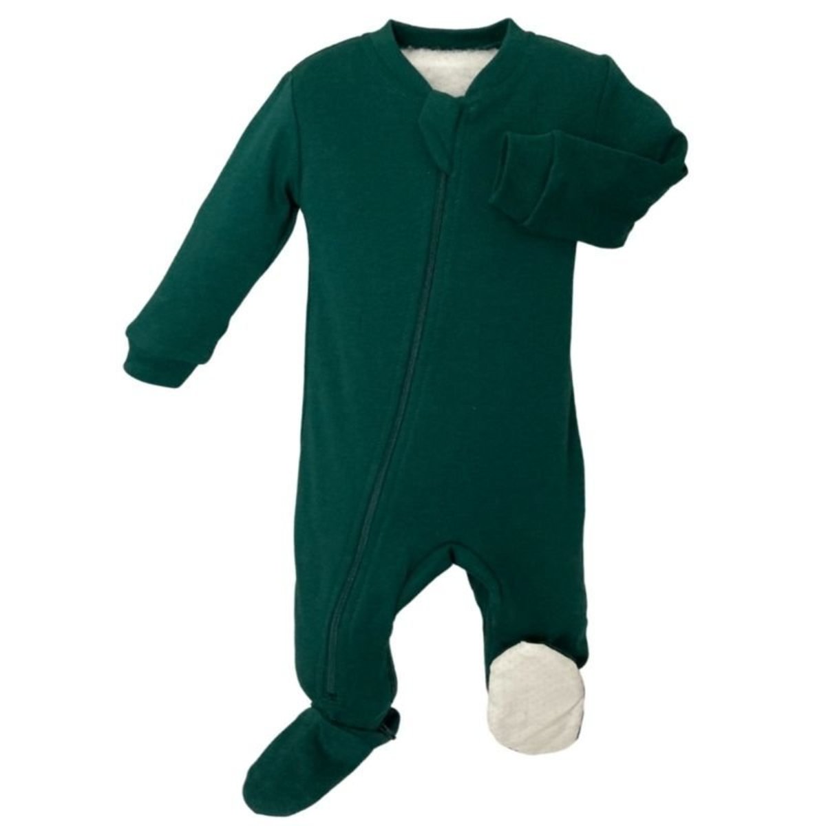 Solid Organic Footed Sleepers