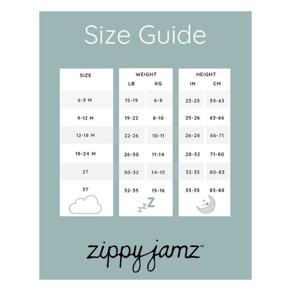 Patterned Organic Footless Sleepers