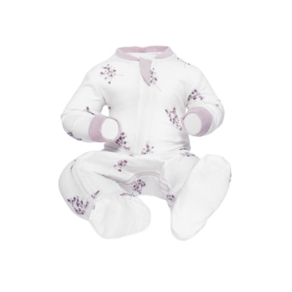 Patterned Organic Footed Sleepers