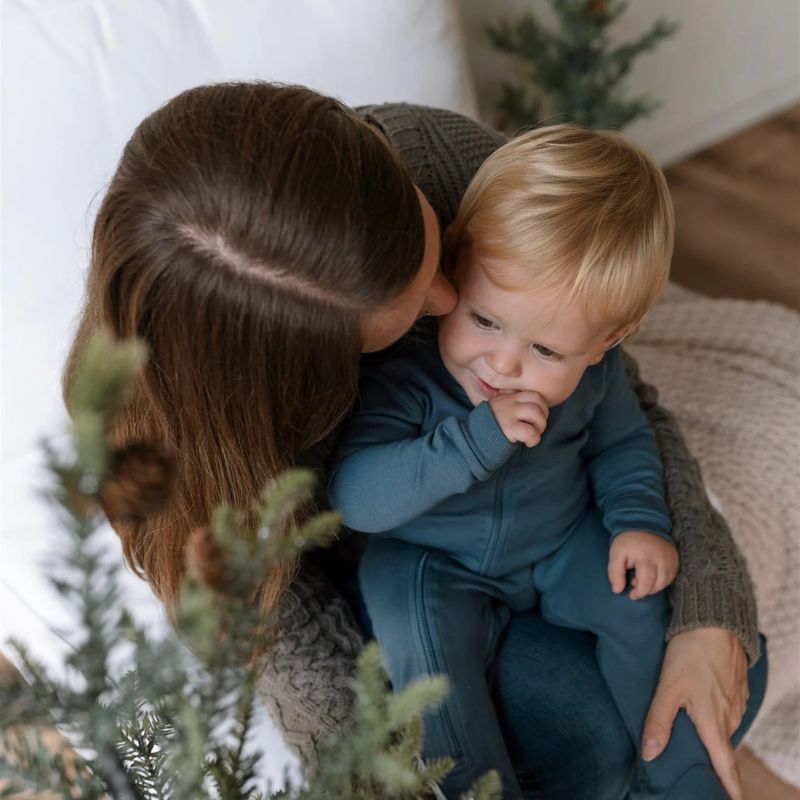 Solid Organic Footed Sleepers