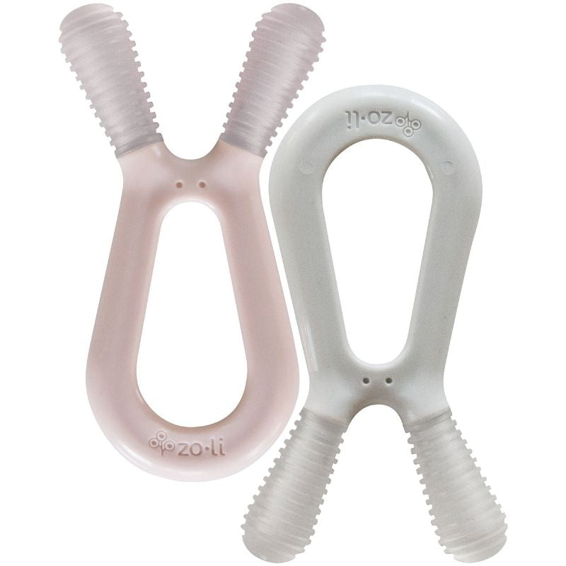 Bunny Teethers - 2 Pack Blush & Ash
