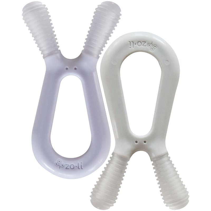 Bunny Teethers - 2 Pack Lilac & Ash