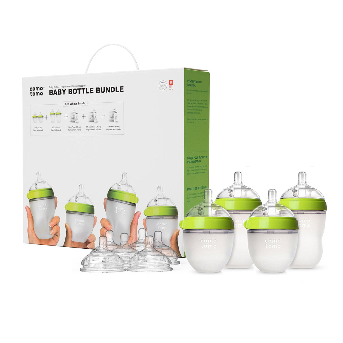 Baby Bottle Bundles Green