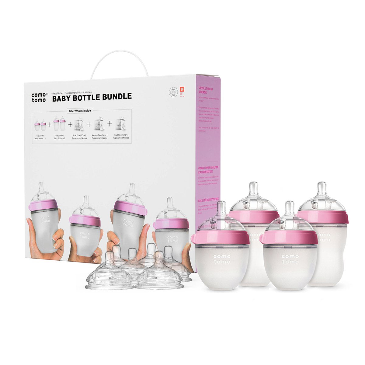 Baby Bottle Bundles Pink