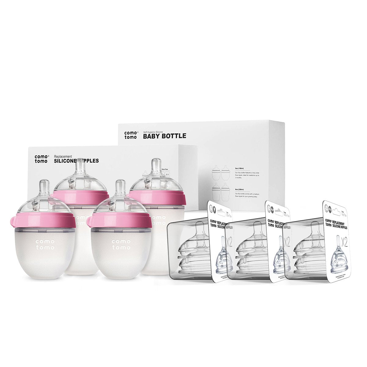 Baby Bottle Bundles Pink