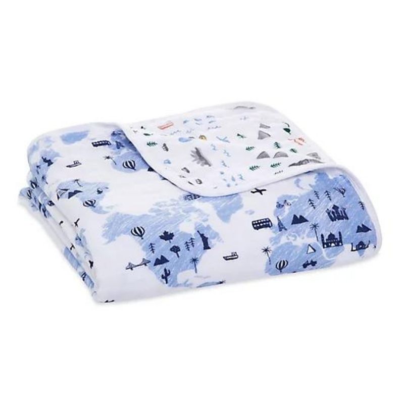 Essentials Cotton Muslin Blanket Snuggle Bugz Canada s Baby Store