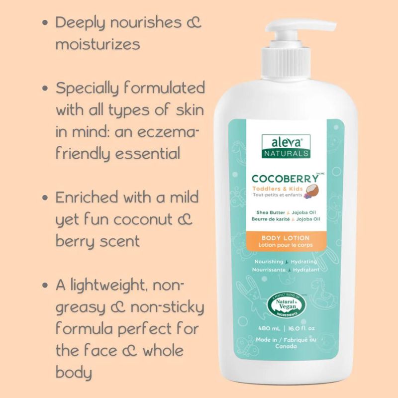 Cocoberry Body Lotion for Toddlers and Kids