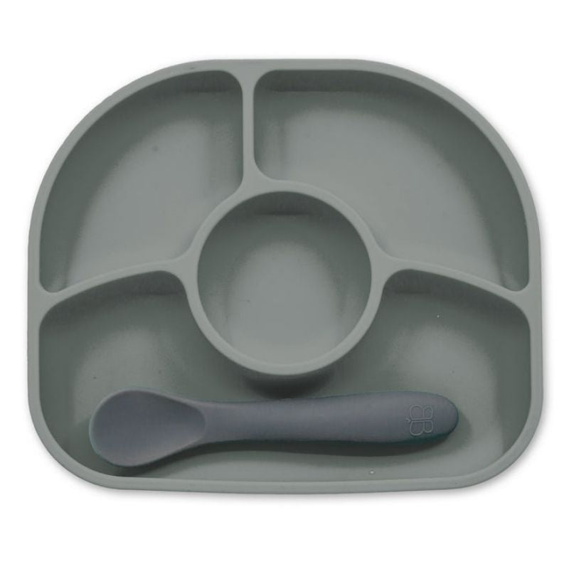 Yümi Silicone Plate and Spoon Set