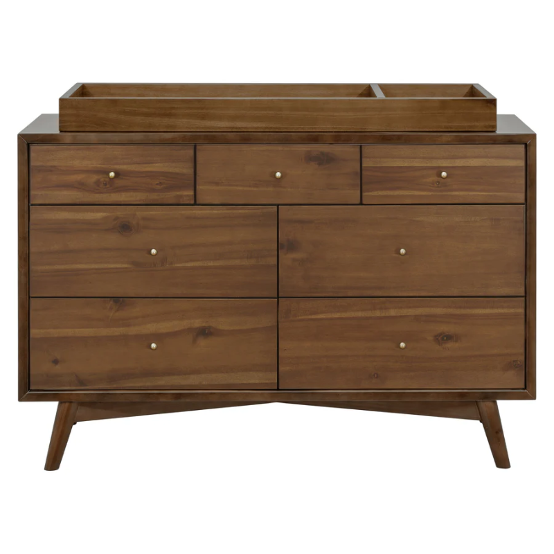 Palma 7-Drawer Double Dresser by Babyletto at $1099! Shop now at Nestled by Snuggle Bugz for Nursery & Décor.