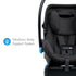 Liing Infant Car Seat in Railroad Ziip + Car Mat-Thingy & Kick-Thingy Bundle