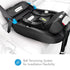 Liing Infant Car Seat in Railroad Ziip + Car Mat-Thingy & Kick-Thingy Bundle