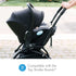 Liing Infant Car Seat in Railroad Ziip + Car Mat-Thingy & Kick-Thingy Bundle