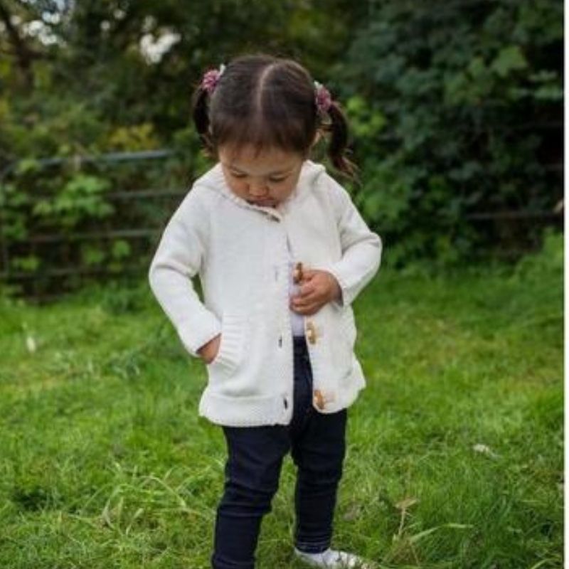 Knit Hoodie Ivory