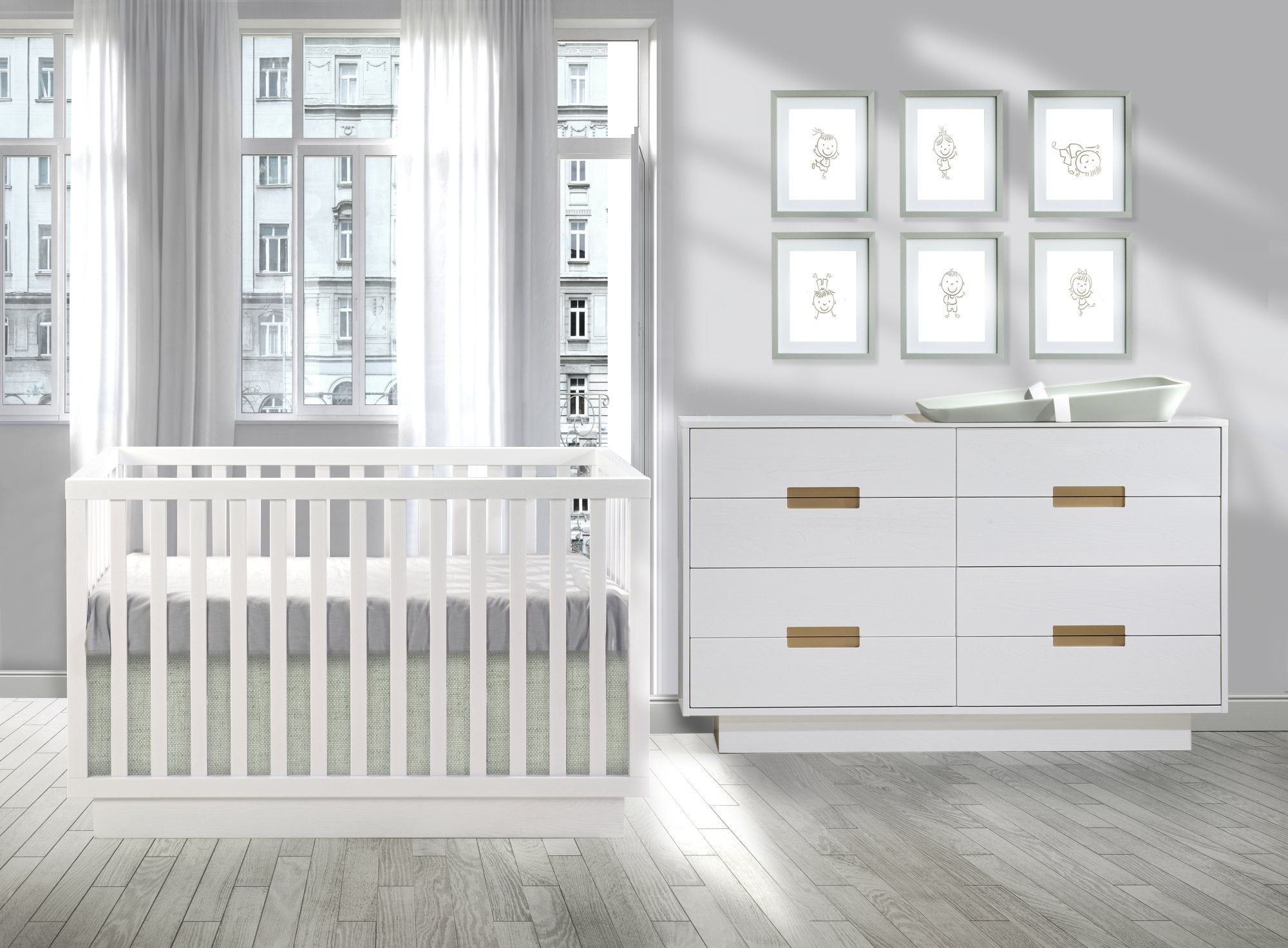 Como Classic Crib by Natart Juvenile at $999! Shop now at Nestled by Snuggle Bugz for Cribs.