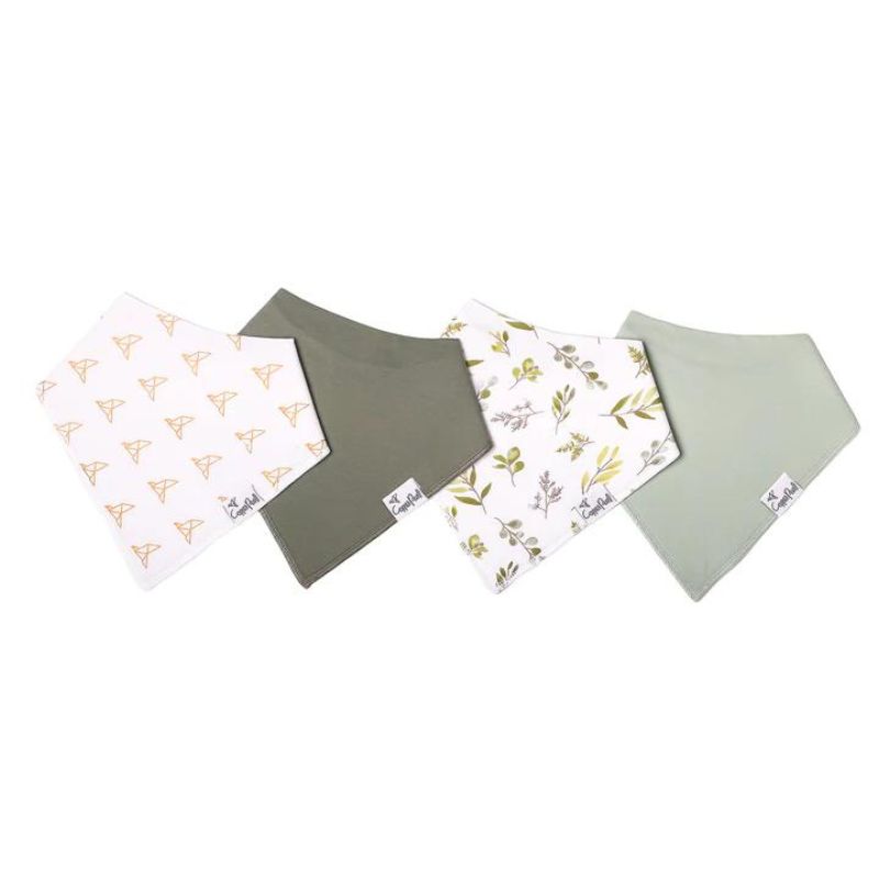 Bandana Drool Bibs - 4 Pack Haven