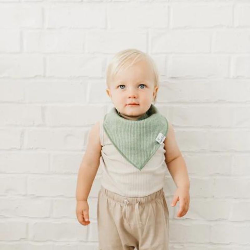 Bandana Drool Bibs - 4 Pack Peanut