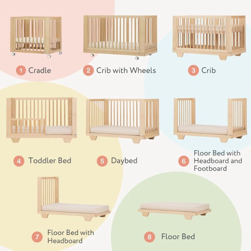 Spirit 8-in-1 Convertible Crib