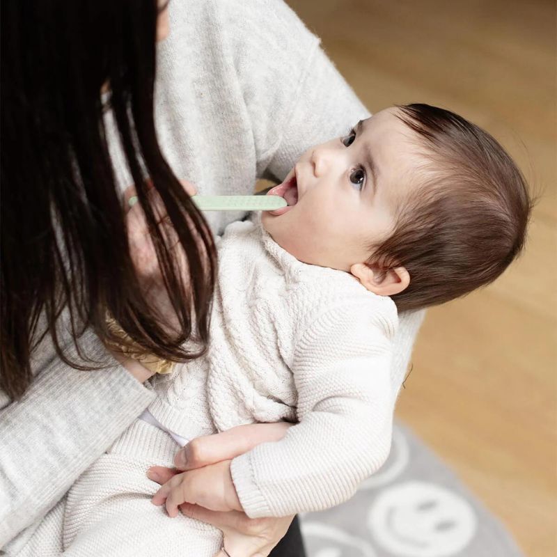 Baby-Led Toothbrush + Sensory Tongue Depressor Dual Pack