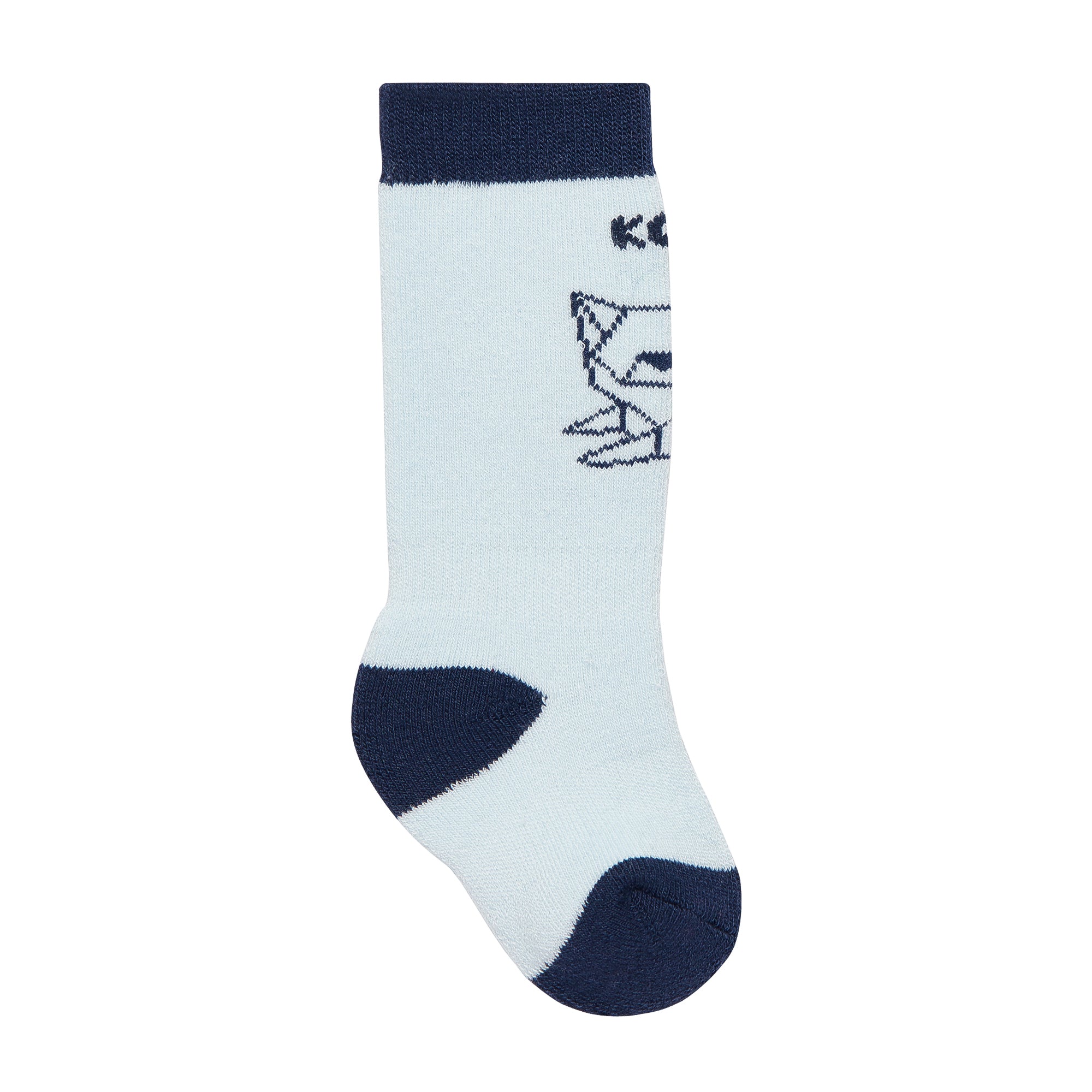Animal Infant Sock blue fox