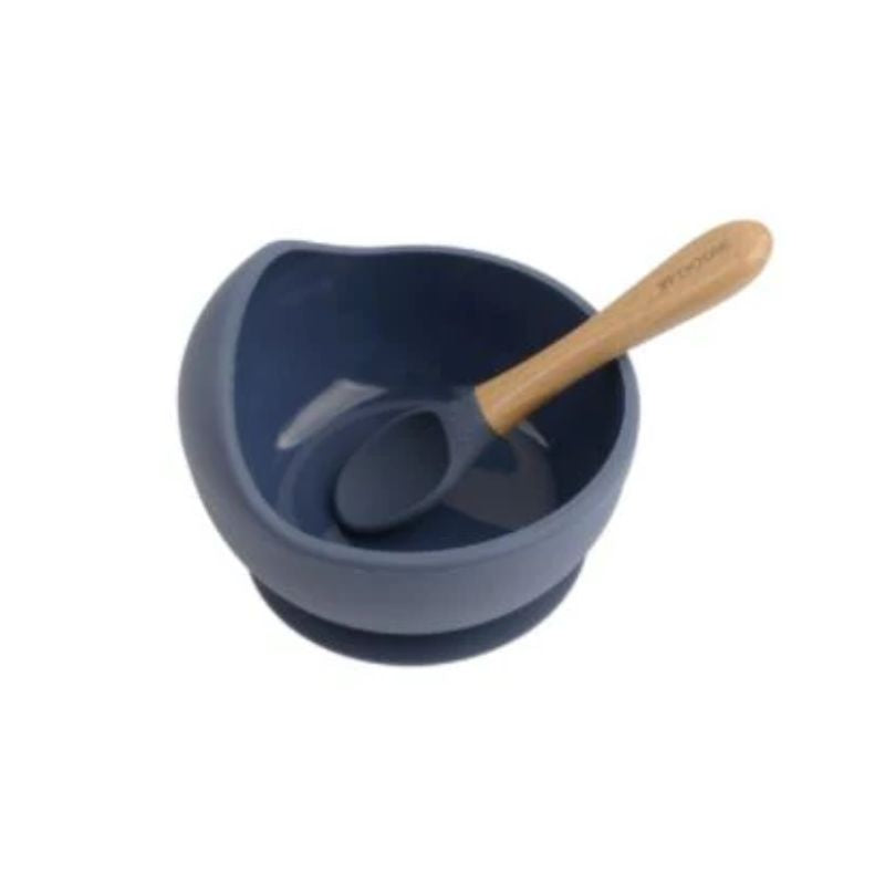 Silicone Bowl + Spoon Set