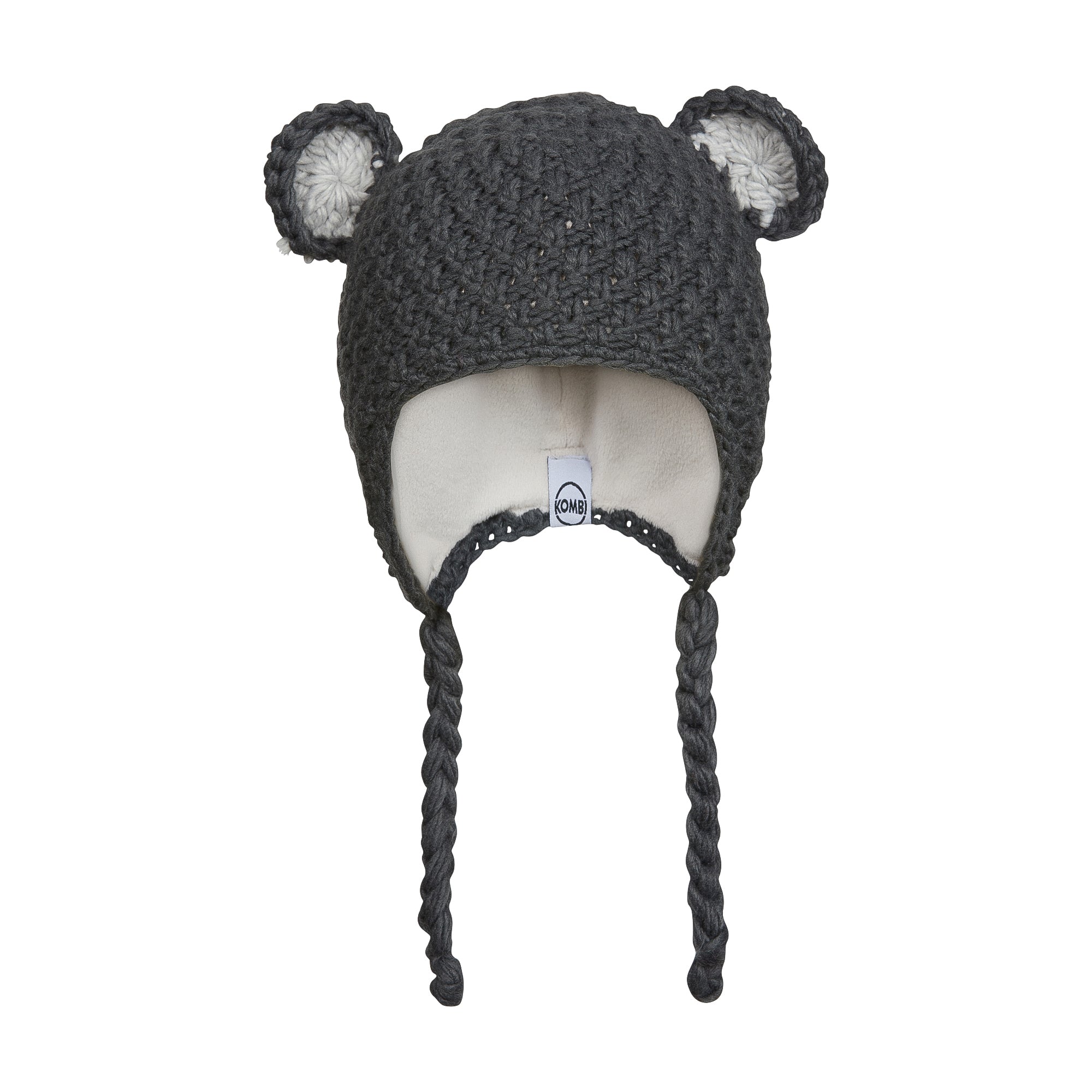 Baby Animal Hat asphalt