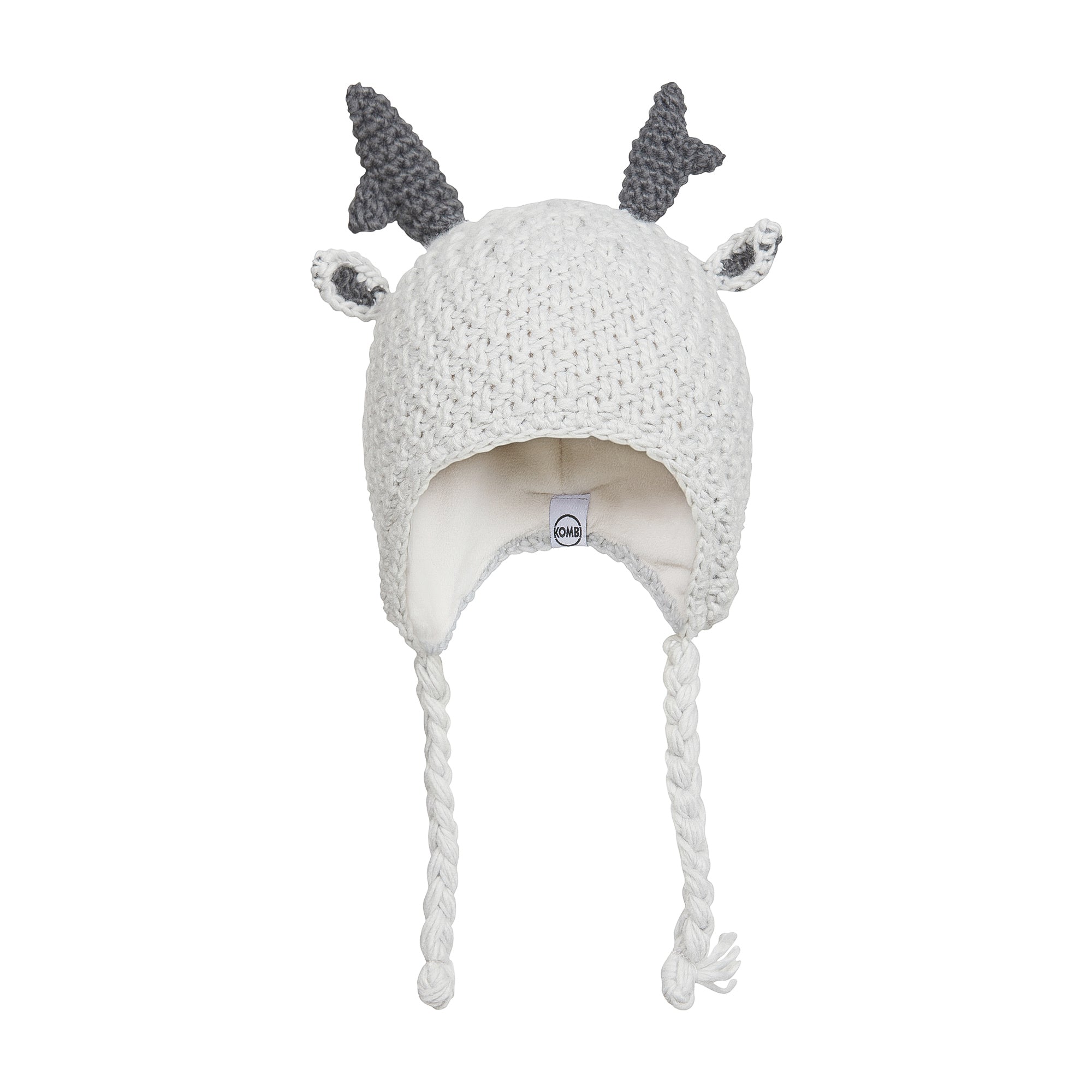 Baby Animal Hat polar grey