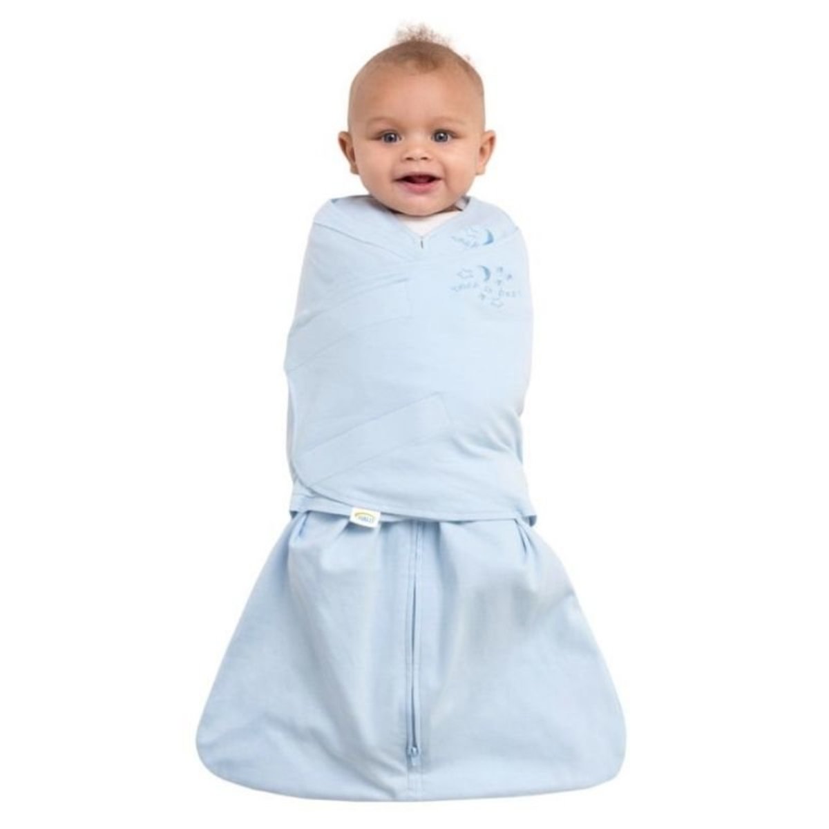 Cotton Swaddle Sleepsack 1.5 Tog Baby Blue
