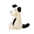 Bashful Puppy Black & Cream