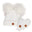 Adorable Knit Toque and Mittens Set - Infants white