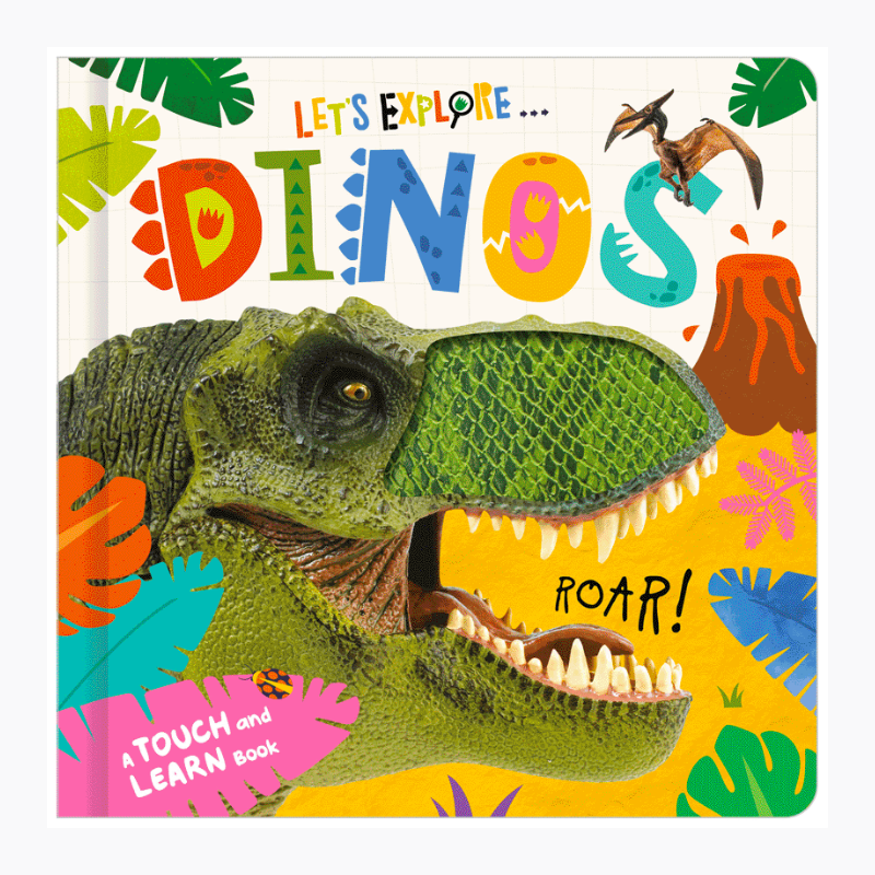 Explorons le livre cartonné Dinos