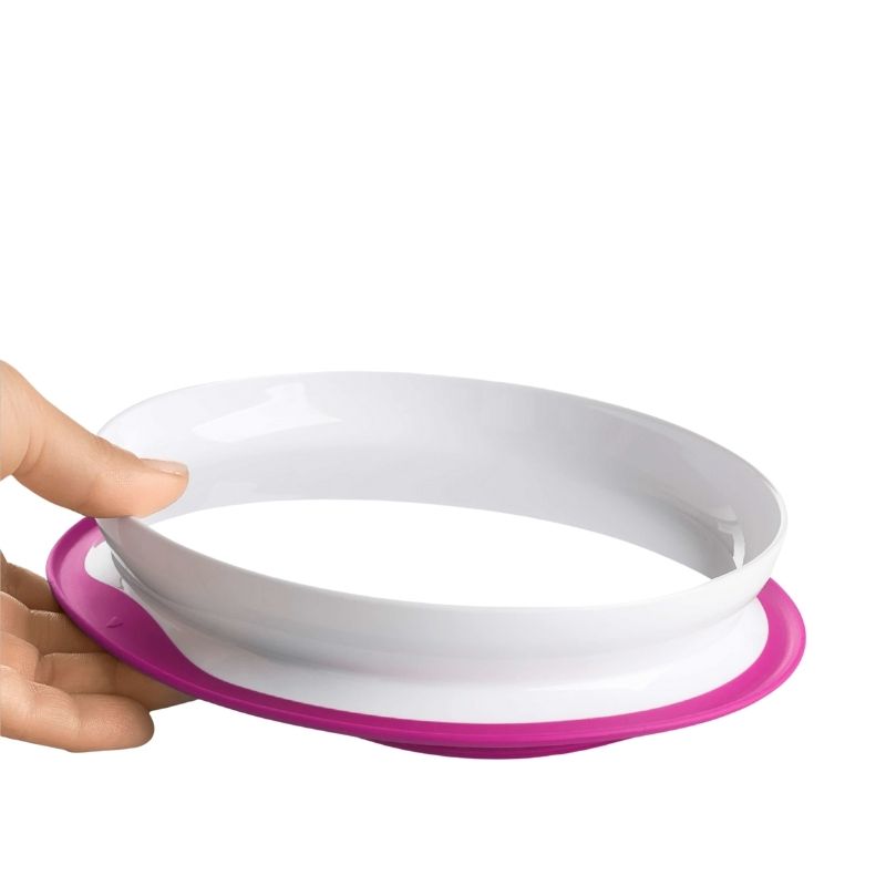 Stick & Stay Plate Pink
