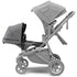 Sleek Sibling Seat Grey Melange/Black