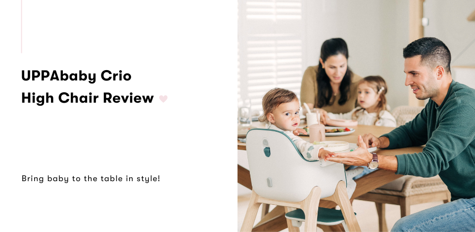 UPPAbaby Ciro High Chair Review Snuggle Bugz Learning Centre