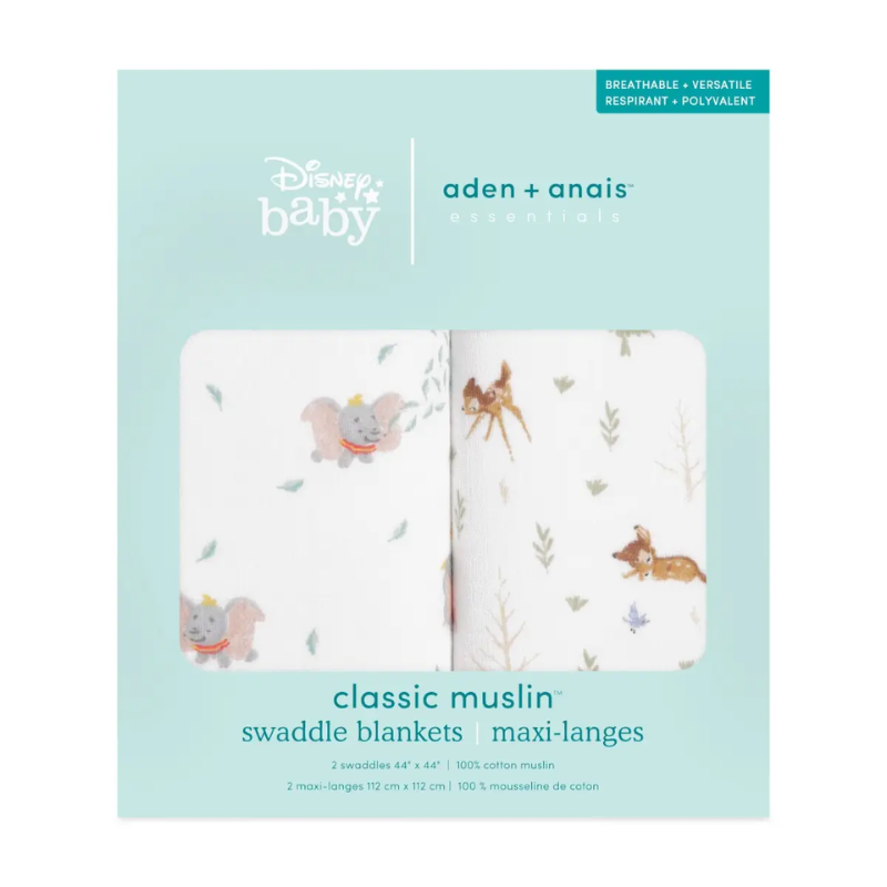 Classic Swaddles - 2 Pack