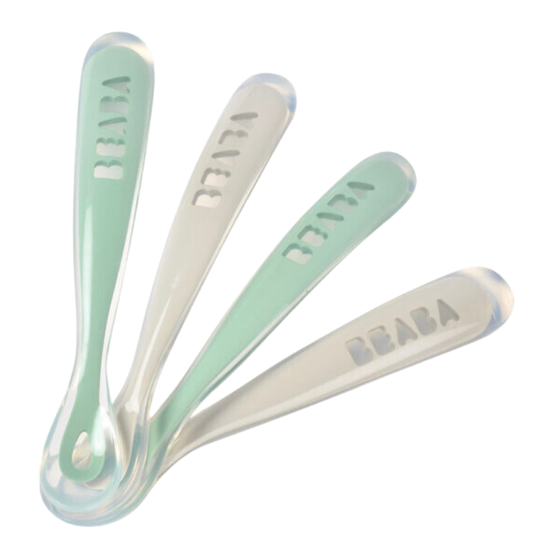 First Stage Silicone Spoon - 4 Pack