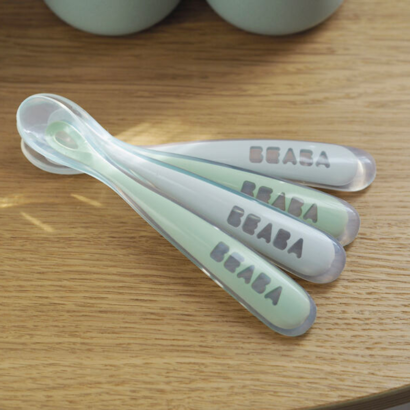 First Stage Silicone Spoon - 4 Pack