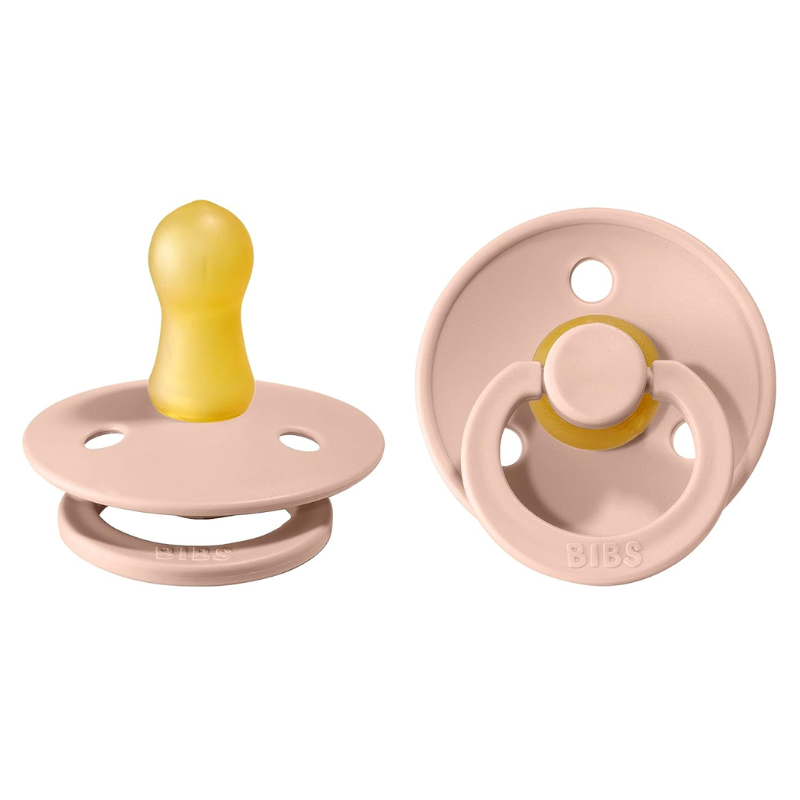 Natural Rubber Colour Pacifier - 2 Pack