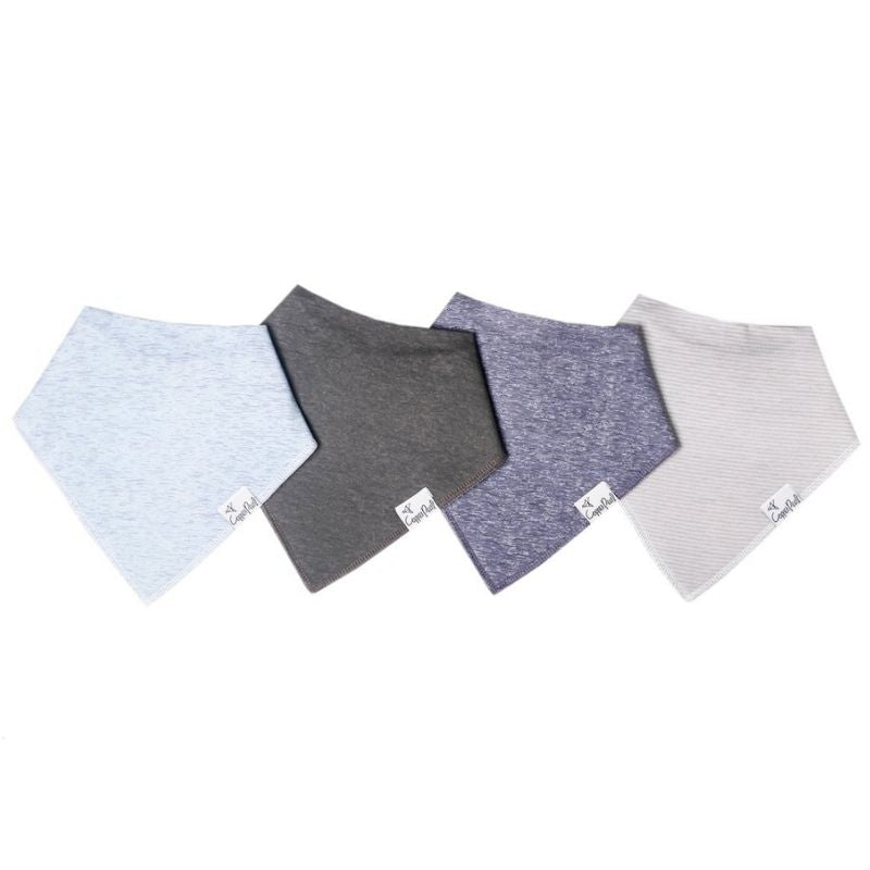 Bandana Drool Bibs - 4 Pack