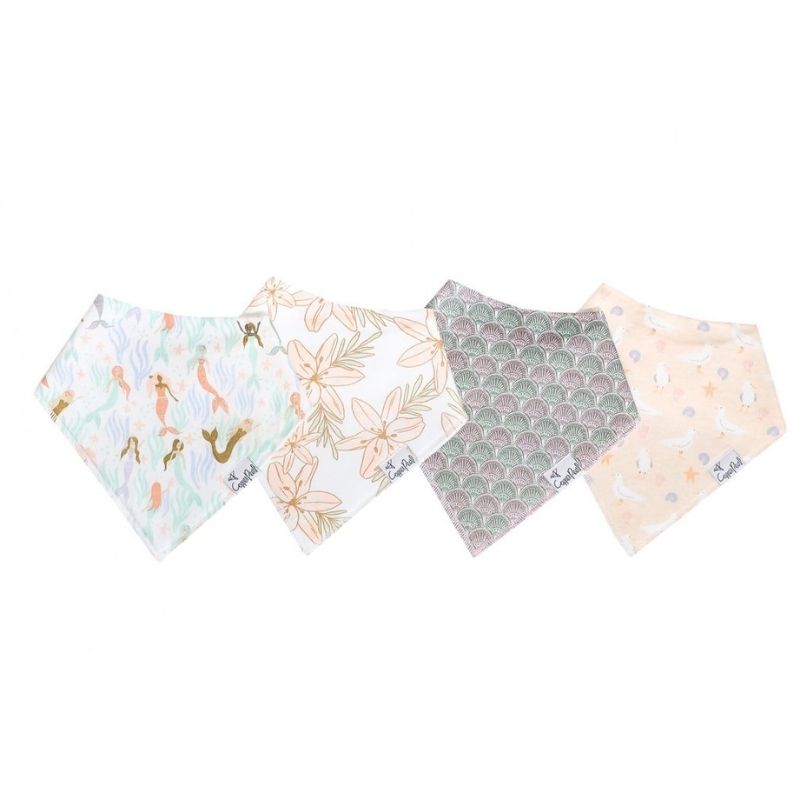Bandana Drool Bibs - 4 Pack