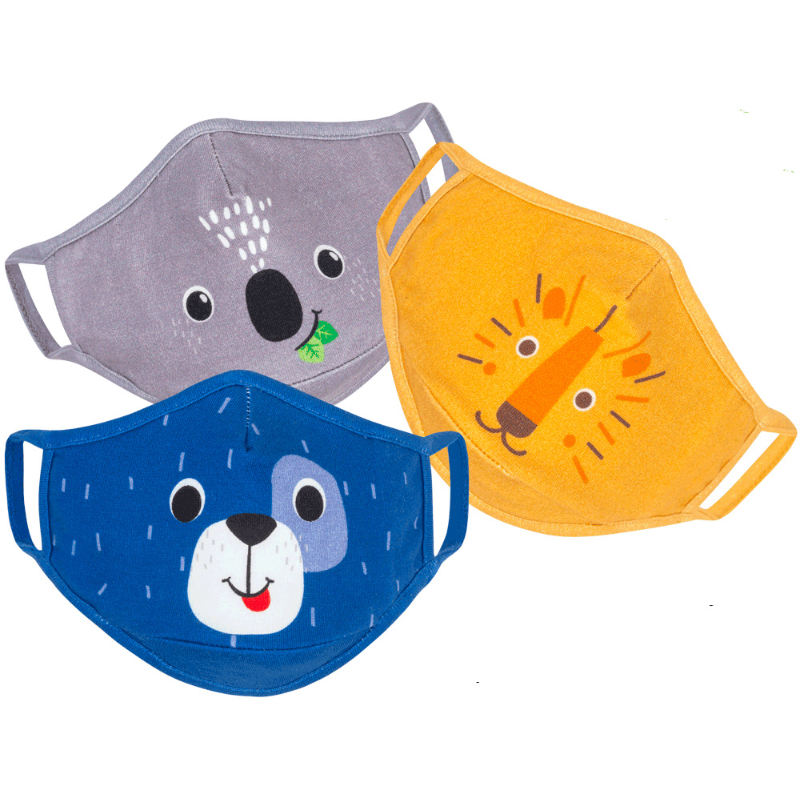 Organic Reusable Masks 3pk - 3yr+