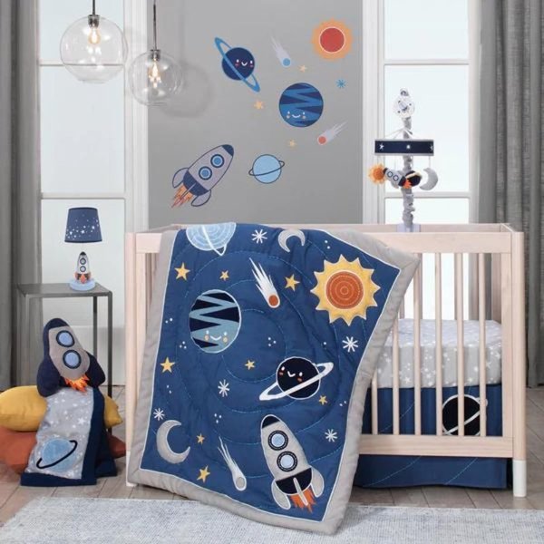4-piece Crib Bedding Set
