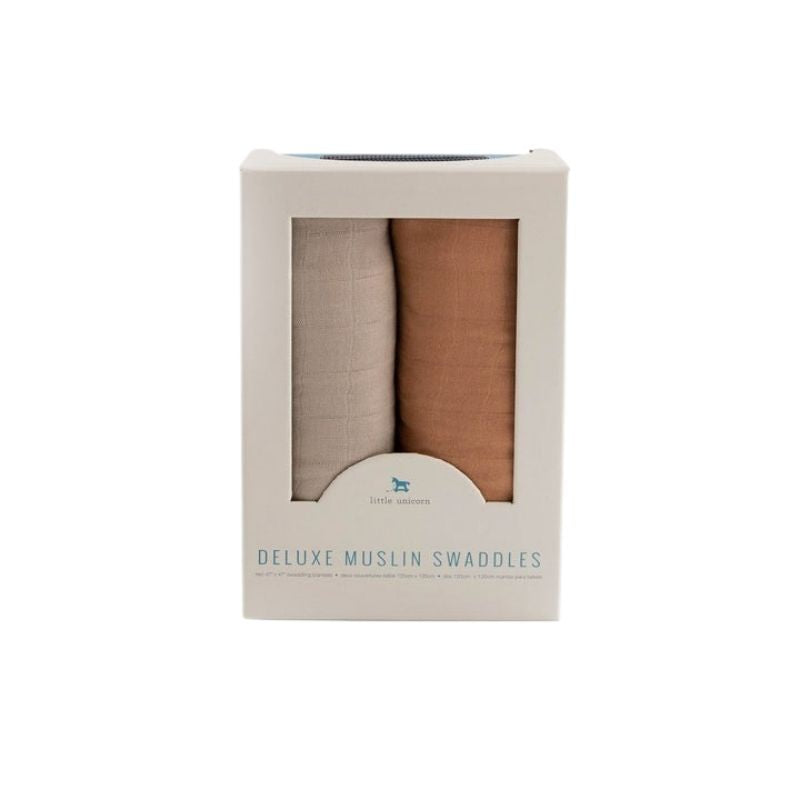 Muslin Deluxe Swaddle - 2 Pack