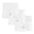 Cotton Muslin Security Blanket 3 Pack