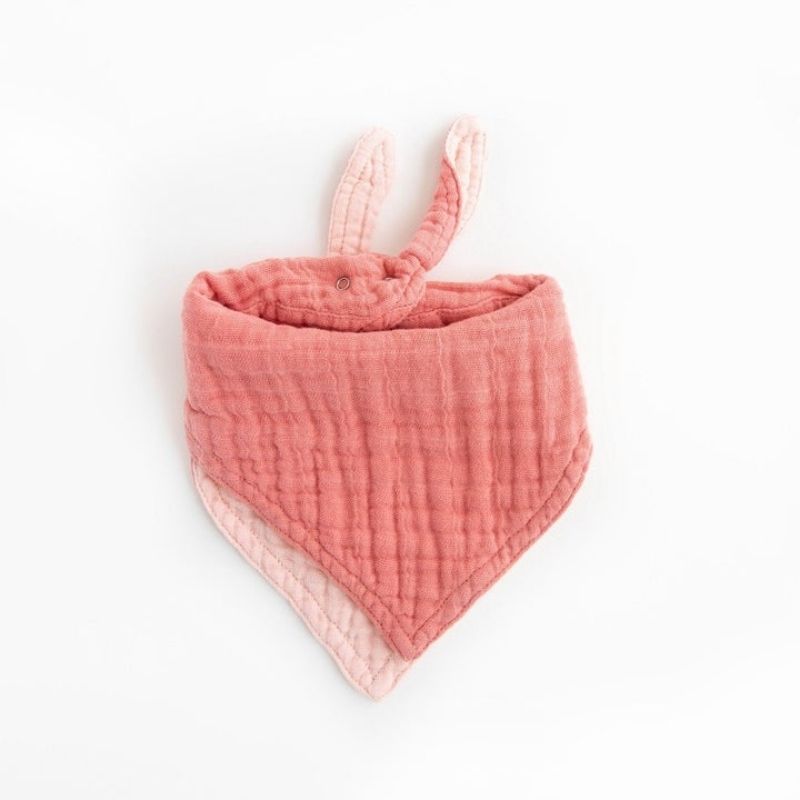 Cotton Muslin Reversible Bandana Bibs