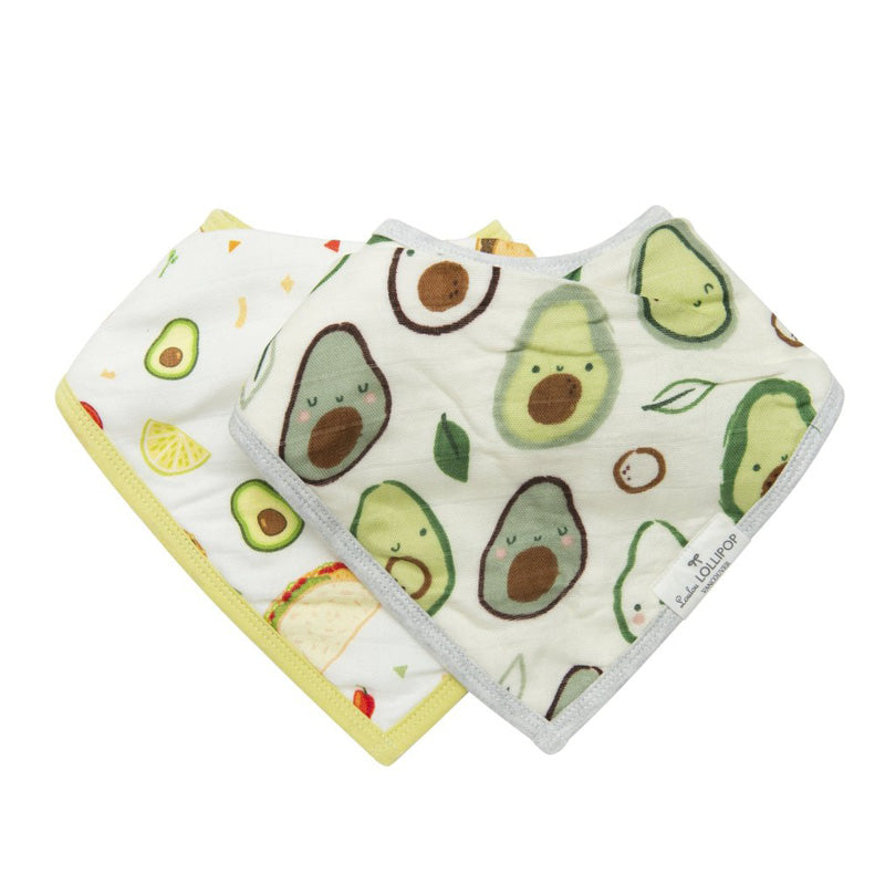 Muslin Bandana Bib Set - 2 Pack