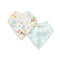Muslin Bandana Bib Set - 2 Pack